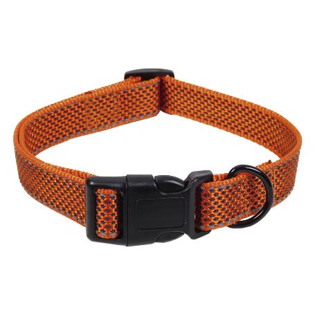 COLLAR PARA PERROS NARANJA 2.5X45-70