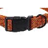 COLLAR PARA PERROS NARANJA 2.5X45-70