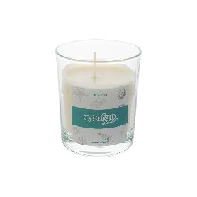 VELA AROMATICA DE CERA VEGETAL OCEAN 125 G   CAJA 12 UNID.