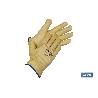 BLISTER GUANTES VACUNO EXTRA C/BORREGUITO T-10   CAJA 12 UNID.