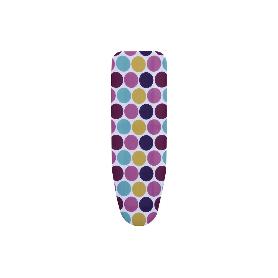 FUNDA ACOLCHADA PARA TABLA DE PLANCHAR 135X53 CIRCULOS