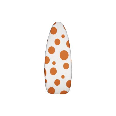FUNDA TABLA PLANCHAR ACOLCHADA 140X60 LUNARES NARANJAS