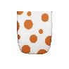 FUNDA TABLA PLANCHAR ACOLCHADA 140X60 LUNARES NARANJAS