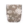 FUNDA TABLA PLANCHAR ACOLCHADA 140X60 FLORES BLANCAS
