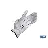 GUANTES PIEL VACUNO GRIS T-10   CAJA 12 UNID.