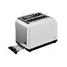 TOSTADOR 2 REBANADAS COLOR BLANCO/ACERO PANTALLA DIGITAL 26,8 X17,3 X 19 CM 800W