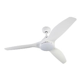 VENTILADOR DE TECHO BLANCO CON LUZ LED 132 CM 55 W