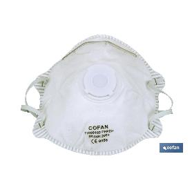 MASCARILLA PROTECCION C/VALVULA FFP2D   CAJA 10 UNID.