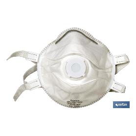 MASCARILLA PROTECCION C/VALVULA FFP3D   CAJA 5 UNID.