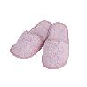 ZAPATILLAS BAÑO ROSA CLARO GAMA  FLOR TALLA.L