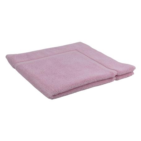 ALFOMBRA BAÑO ROSA CLARO GR.1000  GAMA  FLOR 60X60 CM