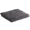 TOALLA TOCADOR GRIS ANTRACITA GR580/M2 MODELO PIEDRA 30X50CM