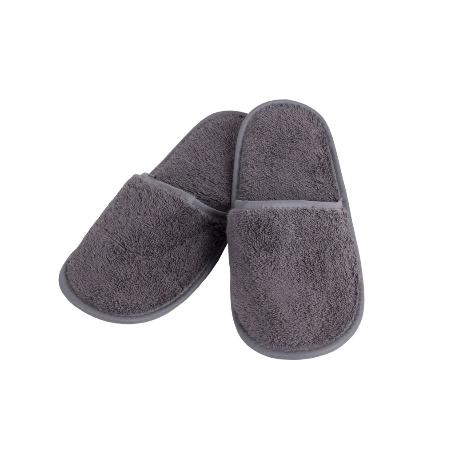 ZAPATILLAS BAÑO GRIS ANTRACITA MODELO PIEDRA TALLA.M