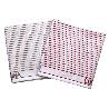 PACK 2 PAÑOS COCINA 50X50 BEIGE/ROJO