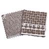 PACK 2 PAÑOS COCINA 50X50 TOSTADO