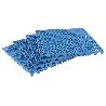 SET DE 4 UDS. LOSETA ALVEOLADA AZUL DE PVC 33 X 33 X 2 CM