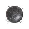 PAELLERA ACERO PULIDA Ø90CM(4 ASAS)