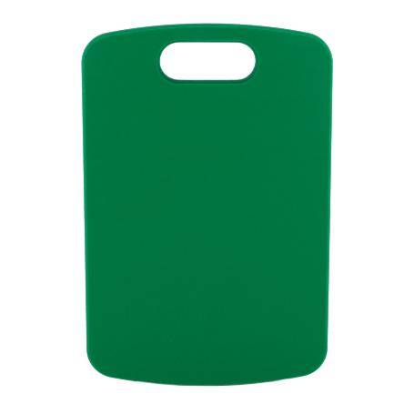TABLA CORTE CON ASA VERDE 34X24X1.5CM MODELO CHIPS