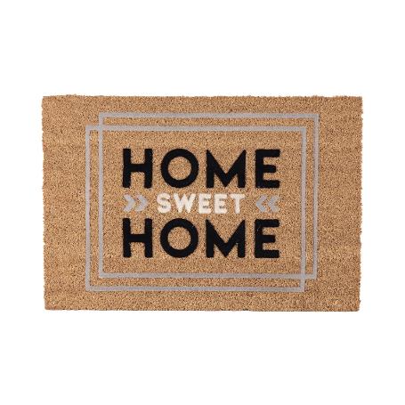 FELPUDO INTERIOR COCO FLOQUEADO 40 X 60 X 1.60 CM (HOME)