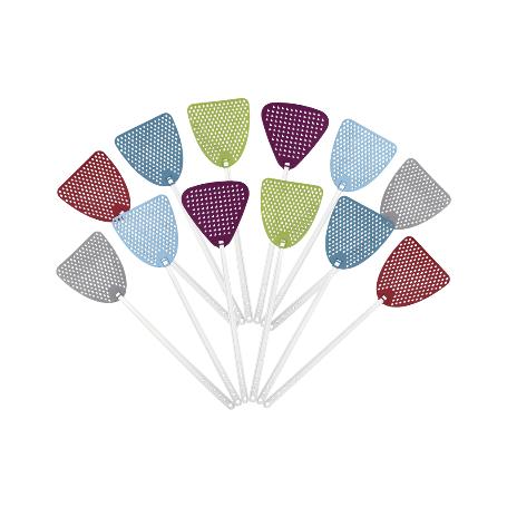 PACK DE 12 UDS. PALA MATAMOSCAS 14X45X05 CM