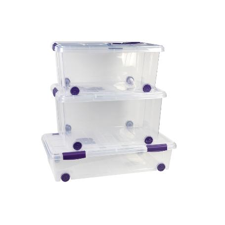 CAJA ORDENACION CON RUEDAS 57L MODELO RICORDI 62X45X32CM