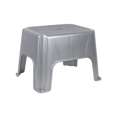 TABURETE GRIS  40X30X28   CAJA 6 UNID.