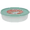 FIAMBRERA TORTILLA REDONDA NARANJA  24.5X6.5CM VENTA UNITARIA