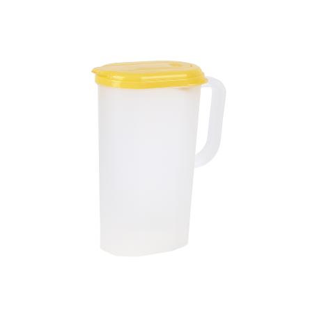 JARRA DE AGUA 2L AMARILLO  MODELO MANANTIAL 25X19X9.5CM   CAJA 6 UNID.