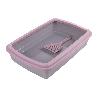 ARENERO PARA GATOS COLOR GRIS 47 X 31 X 11 CM VENTA UNITARIA