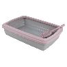 ARENERO PARA GATOS COLOR GRIS 47 X 31 X 11 CM VENTA UNITARIA