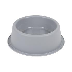 COMEDERO REDONDO  GRIS CLARO 24.5X7.5CM VENTA UNITARIA
