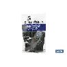 GUANTE NEGRO NEOPRENO 100% T 9   CAJA 12 UNID.