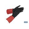 GUANTE BICOLOR LATEX REFORZADO T 10   CAJA 12 UNID.