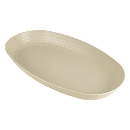 FUENTE OVALADA BEIS   39 X22X 4,5 CM MODELO NARA 2000ML VENTA UNITARIA