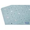 ALFOMBRA ANTIDESLIZANTE CON VENTOSAS BAÑERA/ DUCHA AZUL CLARO 53 X 53 CM