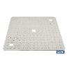 ALFOMBRA PLUS ANTIDESLIZANTE CON VENTOSAS BAÑERA/ DUCHA BLANCO 60 X 60 CM
