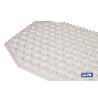 ALFOMBRA PLUS ANTIDESLIZANTE CON VENTOSAS BAÑERA /DUCHA BLANCO 40 X104 CM