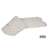 ALFOMBRA PLUS ANTIDESLIZANTE CON VENTOSAS BAÑERA /DUCHA BLANCO 40 X104 CM