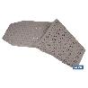 ALFOMBRA PLUS ANTIDESLIZANTE CON VENTOSAS BAÑERA/DUCHA BEIS PIEDRA 40 X104 CM