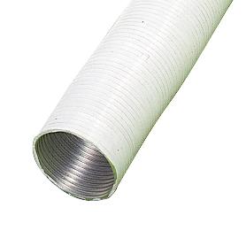 TUBO ALUMINIO COMPACTO BLANCO Ø 120 MM. / 5 METROS.