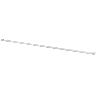 BARRA CORTINA EXTENSIBLE (PRESIÓN)  WHITE 61-91 CM