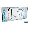 GRIFO COCINA MONOMANDO TUBO FLEXIBLE NEGRO 25 MM
