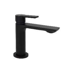 GRIFO MONOMANDO LAVABO NEGRO MATE  25MM MODELO KERCH