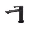 GRIFO MONOMANDO LAVABO NEGRO MATE  25MM MODELO KERCH