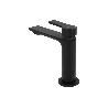 GRIFO MONOMANDO LAVABO NEGRO MATE  25MM MODELO KERCH
