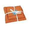 JUEGO DE 3 TOALLAS NARANJA 580 G/M2  GAMA AMANECER 30X50  50X100  70X140 CM