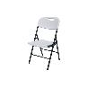SILLA PLEGABLE BLANCA 46X53X88 CM VENTA UNITARIA