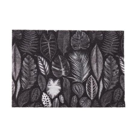 FELPUDO ESTAMPADO DIGITAL HOJAS  50 X 70 CM