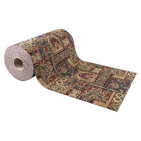 ROLLO DE ALFOMBRA DISEÑO EGIPCIO 50% ALGODÓN  50% POLIÉSTER 50 CM X 15 M