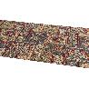 ROLLO DE ALFOMBRA DISEÑO EGIPCIO 50% ALGODÓN  50% POLIÉSTER 50 CM X 15 M